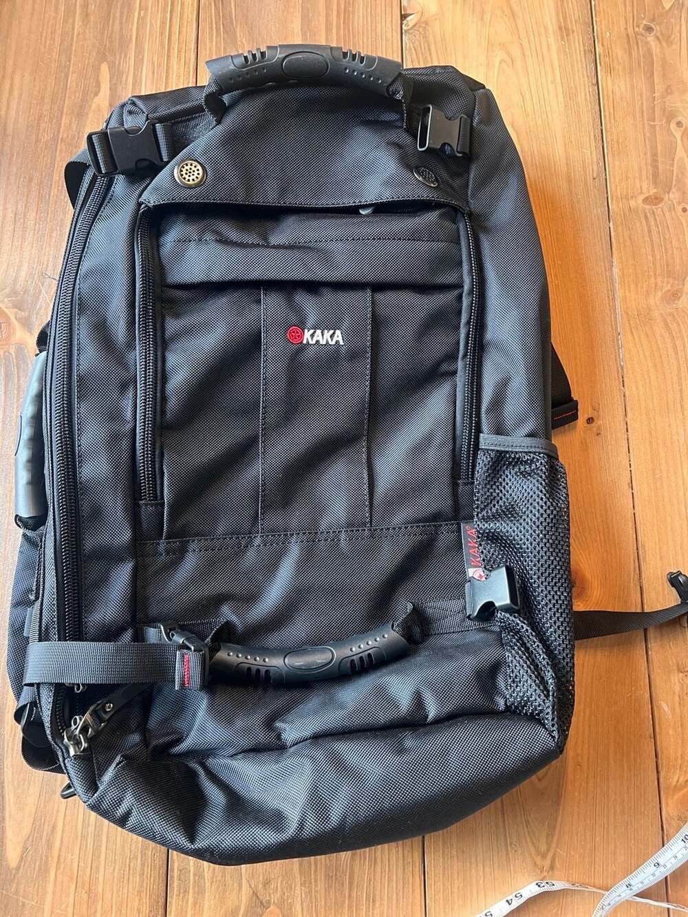 KAKA Travel Laptop Backpack Black 20-Inch